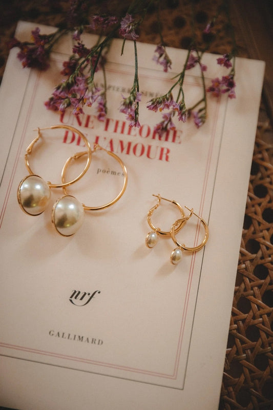 Mini Hoop Earrings - Nélya collection