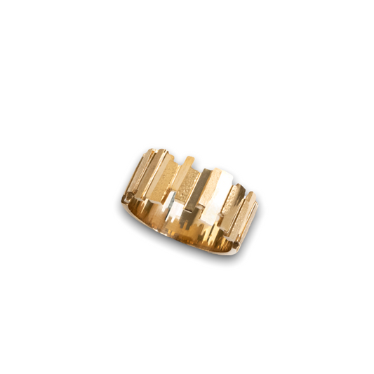 Ring New York - Vermeil Covered in 18K Gold