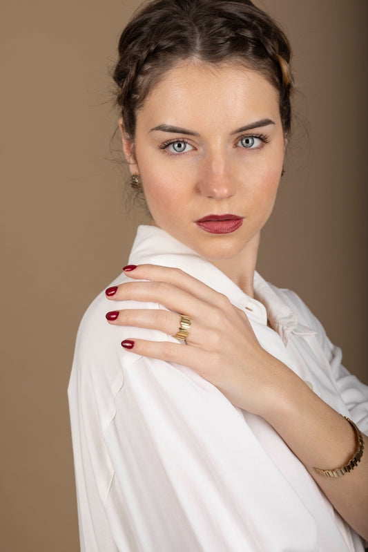 Small Hoop Earrings New York - Vermeil