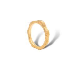 Ring Ocean Hammered - Vermeil