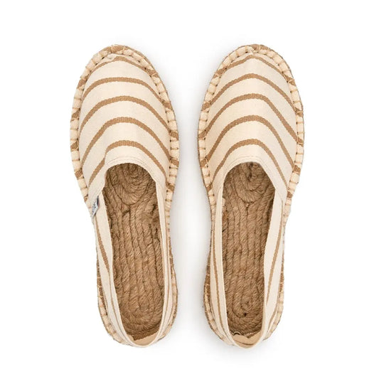 Striped sailor Espadrille - Beige