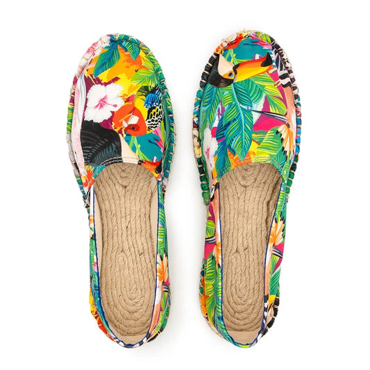 Printed espadrille - Emy
