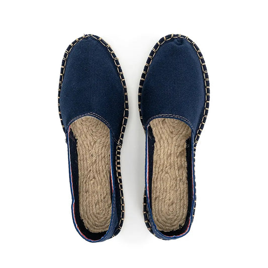 Solid color Espadrille - Navy