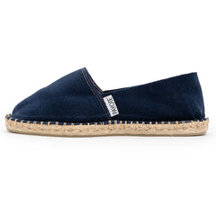 Solid color Espadrille - Navy