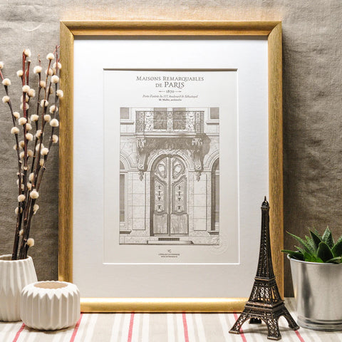 Fine Art Print - Porte Boulevard Sébastopol