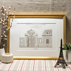 Fine Art Print - Porte Cochère, Rue de Berry