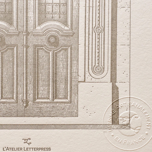 Fine Art Print - Porte Rue Saint Placide