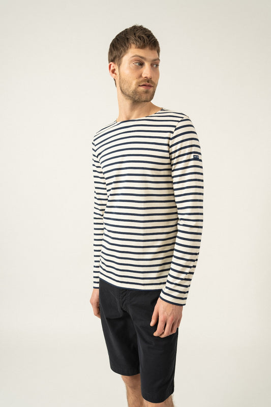 Saint James Unisex Striped Sailor Top - Minquiers
