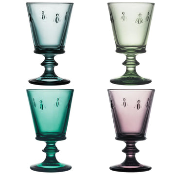 La Rochère - Abeille Wine Glass (single, coloured)