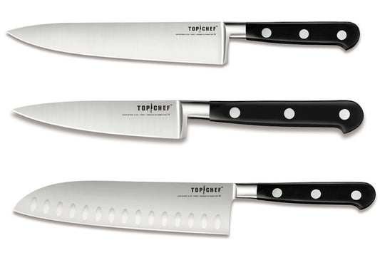 Set of 3 Forged knives TOP CHEF
