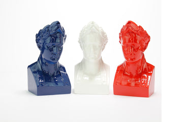 Decorative 3 busts Tricolor Napoleon