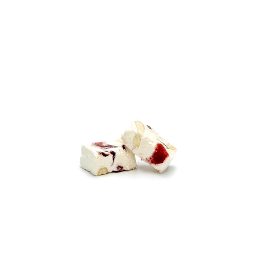 Leonard Parli - Bulk White Nougat Red Fruit Bites - 1kg