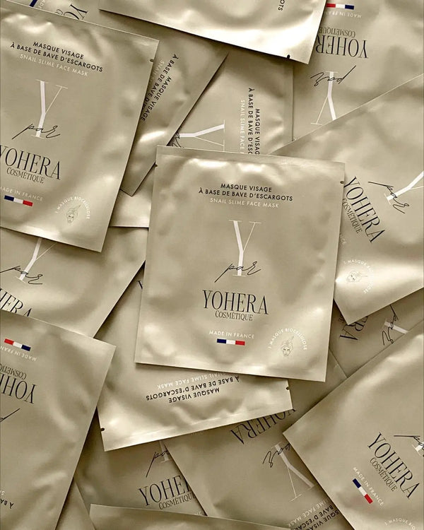 Snail slime face mask - Box of 8 "Y Mask"