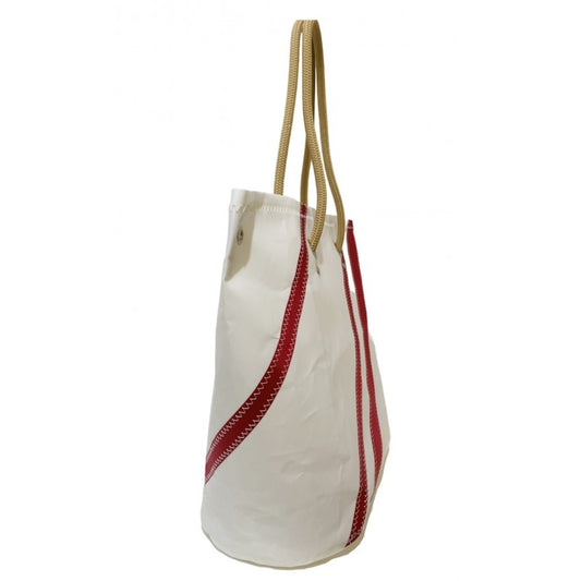 Sail Cabas - Zipped Cowes Red Stripes